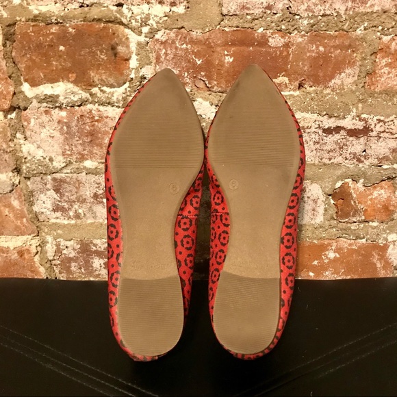 Red + Black Old Navy Flats - Picture 6 of 7